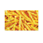 French Fries Print Polyester Flag