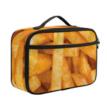 French Fries Print Portable Lunch Bag