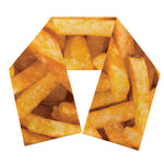 French Fries Print Scarf