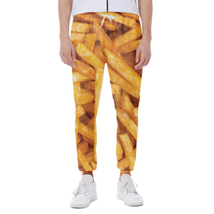 French Fries Print Scuba Joggers