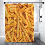 French Fries Print Shower Curtain