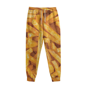 French Fries Print Sweatpants