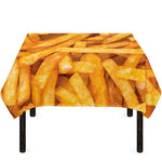 French Fries Print Tablecloth