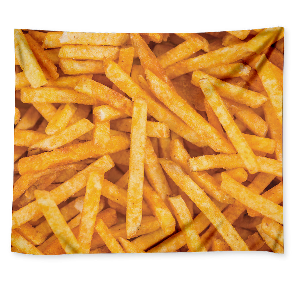 French Fries Print Tapestry