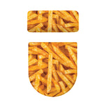 French Fries Print Toilet Lid And Tank Cover Set