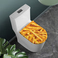 French Fries Print Toilet Lid Cover
