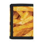 French Fries Print Trifold Wallet