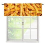 French Fries Print Window Valance