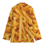 French Fries Print Women's Blazer