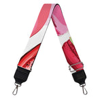 French Macaron Pattern Print Bag Strap