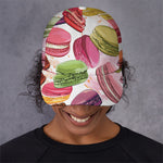 French Macaron Pattern Print Baseball Cap