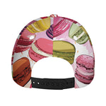 French Macaron Pattern Print Baseball Cap