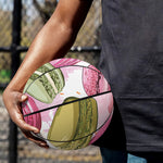 French Macaron Pattern Print Basketball