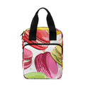 French Macaron Pattern Print Bible Tote Bag