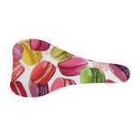 French Macaron Pattern Print Bicycle Seat Cover