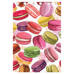 French Macaron Pattern Print Curtain