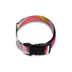 French Macaron Pattern Print Dog Collar