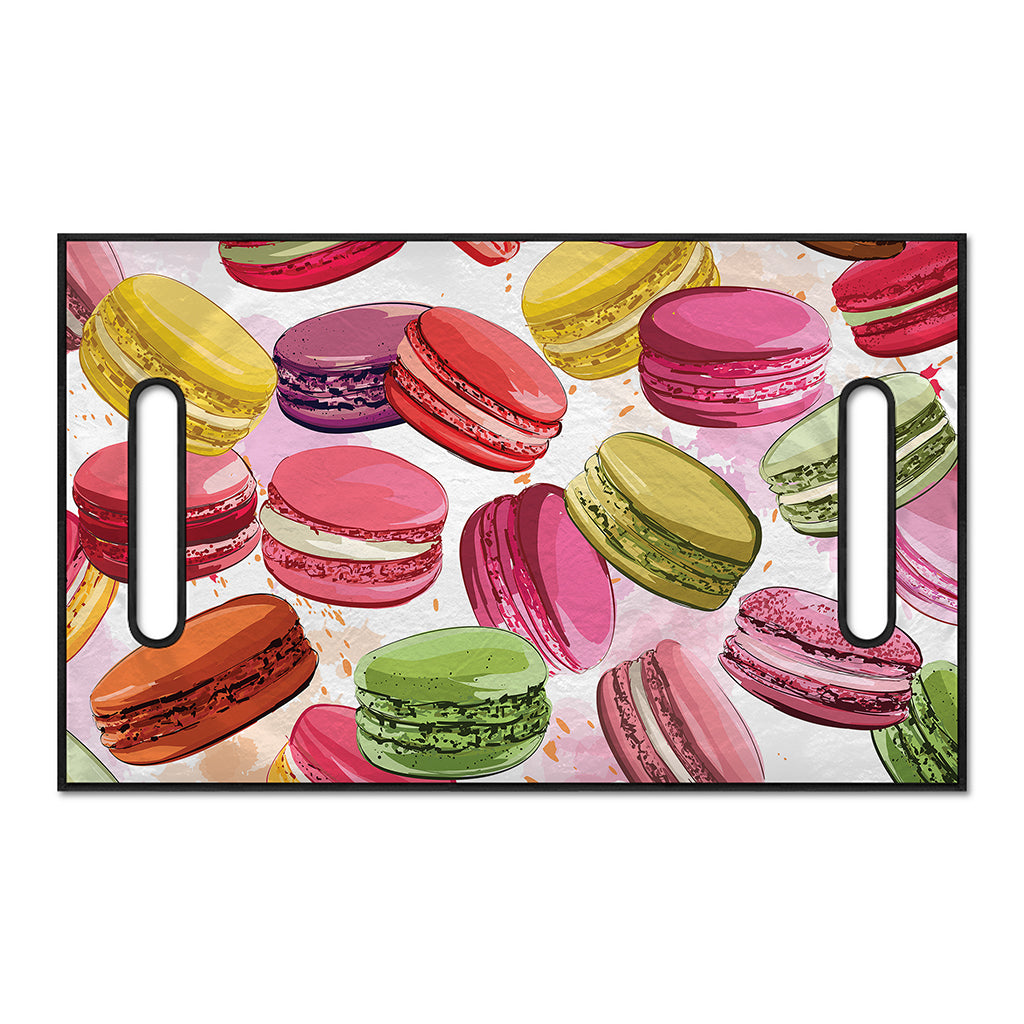 French Macaron Pattern Print Golf Cart Seat Cover