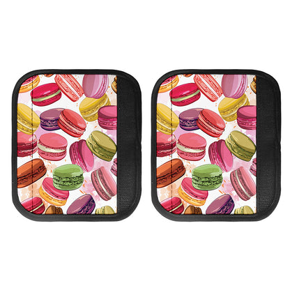 French Macaron Pattern Print Handle Covers