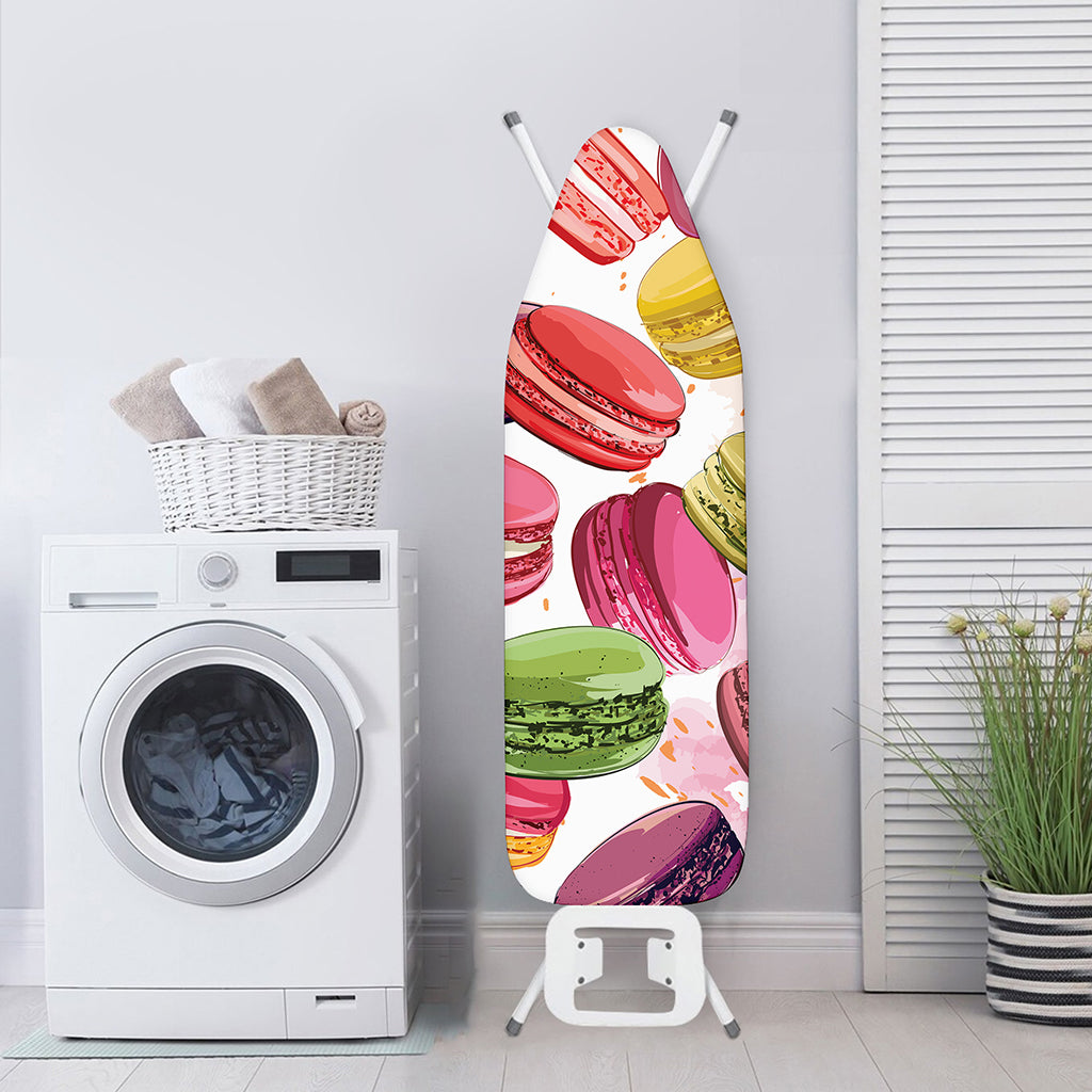 French Macaron Pattern Print Ironing Board Cover