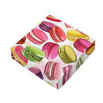 French Macaron Pattern Print Outdoor Seat Cushion Cover