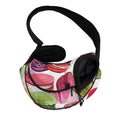 French Macaron Pattern Print Pet Sling Carrier