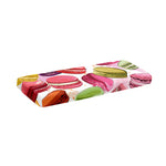 French Macaron Pattern Print Piano Keyboard Cover