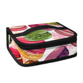 French Macaron Pattern Print Small Lunch Bag
