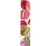 French Macaron Pattern Print Table Runner