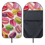 French Macaron Pattern Print Waterproof Car Seat Cover