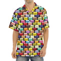 French Macarons Pattern Print Aloha Shirt