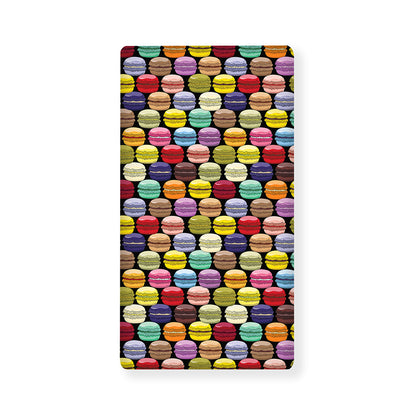 French Macarons Pattern Print Baby Crib Sheet