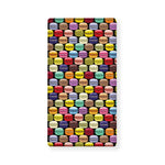 French Macarons Pattern Print Baby Crib Sheet