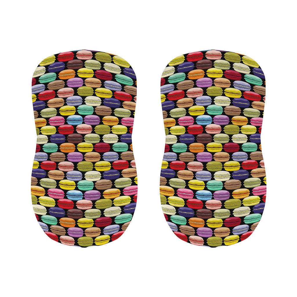 French Macarons Pattern Print Bar Stool Covers