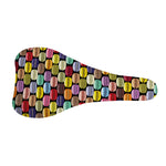 French Macarons Pattern Print Bicycle Seat Cover