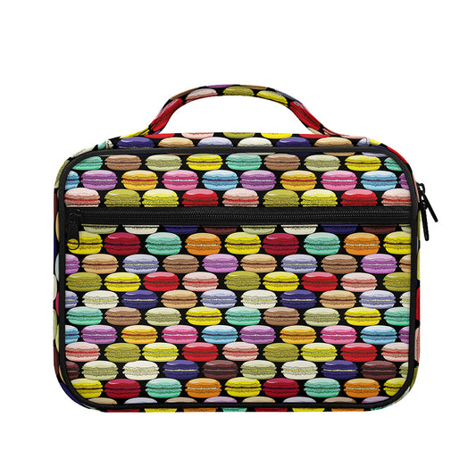 French Macarons Pattern Print Briefcase Bible Bag
