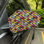 French Macarons Pattern Print Car Side Mirror Covers