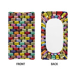 French Macarons Pattern Print Changing Pad Cover