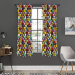 French Macarons Pattern Print Curtain