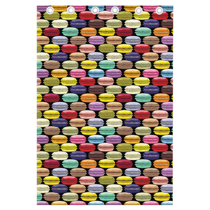 French Macarons Pattern Print Curtain