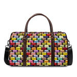 French Macarons Pattern Print Duffle Bag