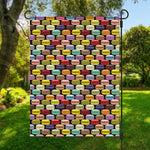 French Macarons Pattern Print Garden Flag