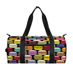 French Macarons Pattern Print Gym Bag
