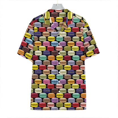 French Macarons Pattern Print Hawaiian Shirt