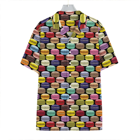 French Macarons Pattern Print Hawaiian Shirt