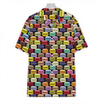 French Macarons Pattern Print Hawaiian Shirt
