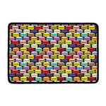 French Macarons Pattern Print Kitchen Mat