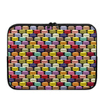 French Macarons Pattern Print Laptop Sleeve