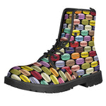 French Macarons Pattern Print Backpack