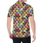 French Macarons Pattern Print Men's Shirt